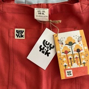BNWT Organic Cotton Lucy & Yak Dungarees